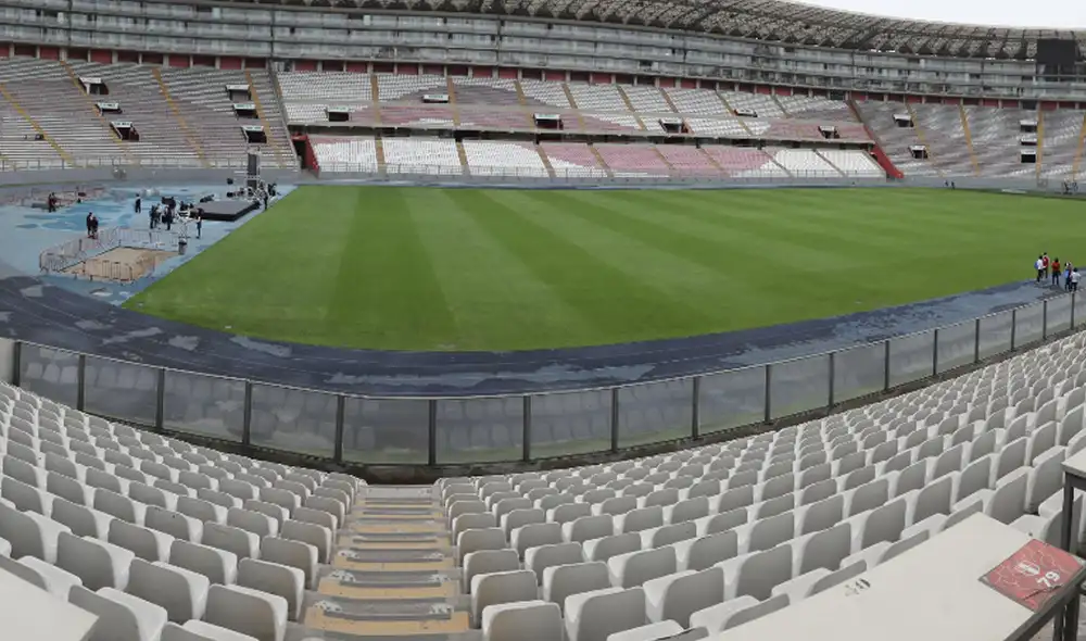 Estadio Nacional luce en óptimas condiciones. Foto: GLR Estadio Nacional luce en óptimas condiciones. Foto: GLR