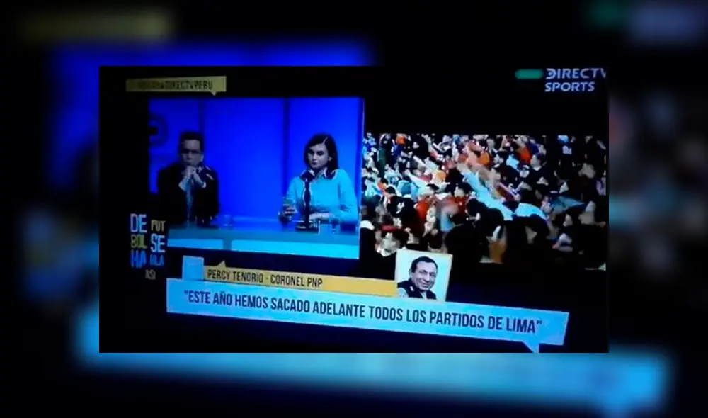 Óscar del Portal responde a coronel de la PNP por instrumentos musicales en estadios [VIDEO]