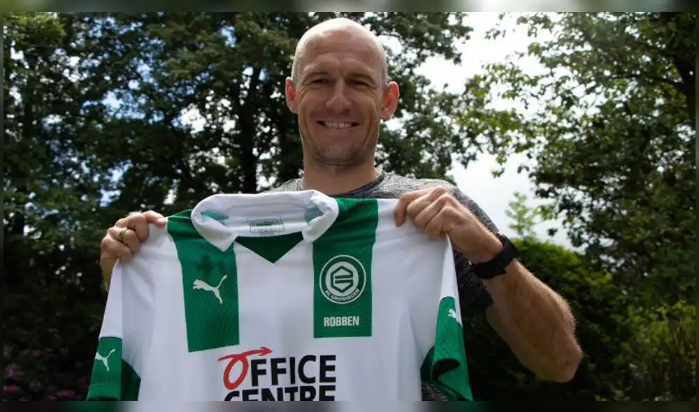 Arjen Robben. Foto: FC Groningen
