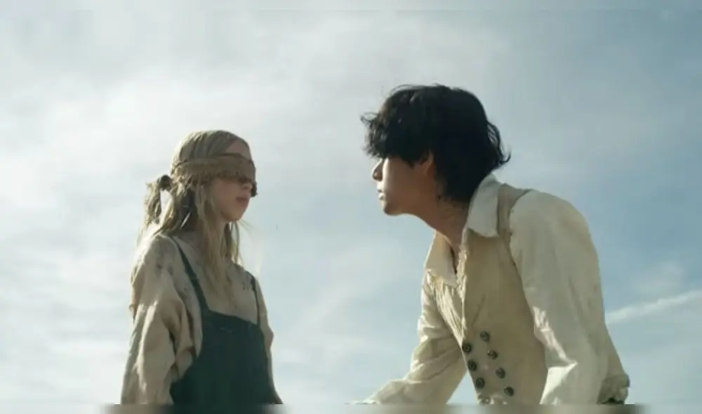 A su corta edad, Rina Johnson fue elegida para actuar junto a V en el video musical de "ON".