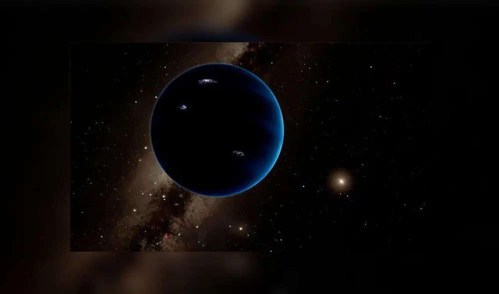 Representación del 'Planeta 9' o 'Planeta X'. Imagen: NASA. Representación del 'Planeta 9' o 'Planeta X'. Imagen: NASA.