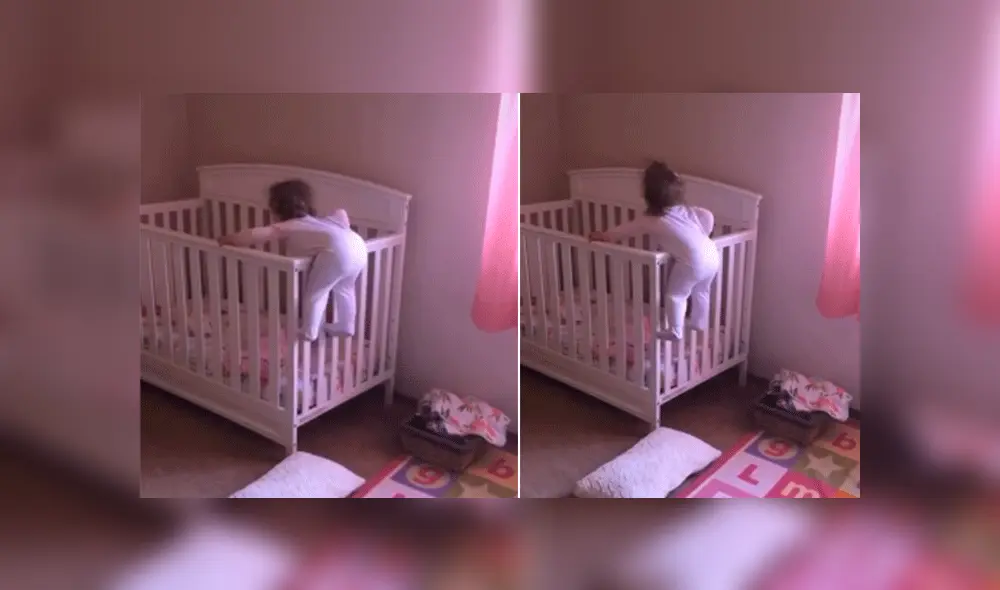 Desliza las imágenes para saber más sobre la travesura de esta bebé. (Foto: captura) Desliza las imágenes para saber más sobre la travesura de esta bebé. (Foto: captura)