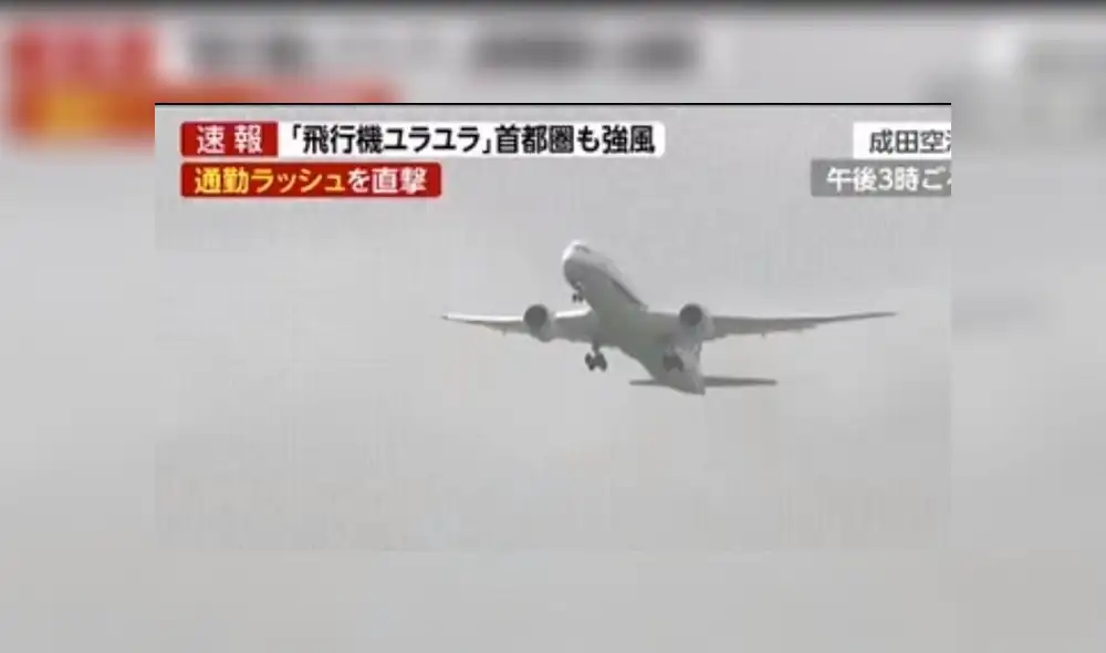 Tensión en YouTube con video que muestra a avión balancearse por tifón