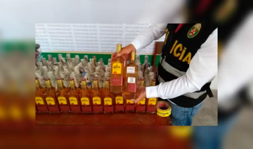 Pucusana: PNP incauta licor y ropa de dudosa procedencia 