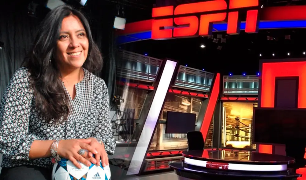 Gisela Leyva lleva más de 15 años trabajando en ESPN en los Estados Unidos. Foto: composición LR/ESPN