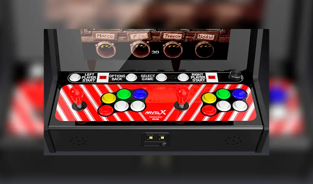 Desliza para ver los detalles de este nuevo arcade anunciado por SNK. Foto: SNK