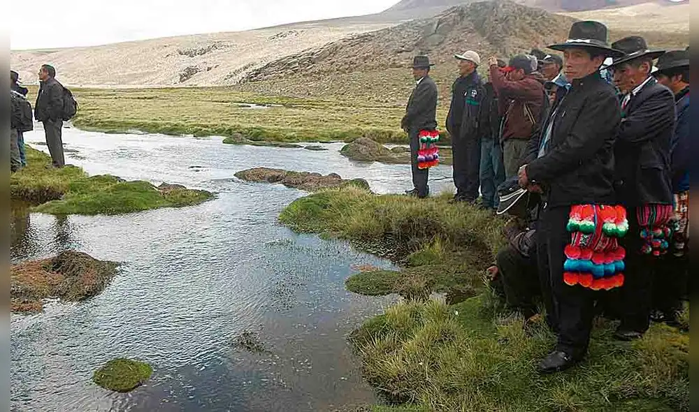 Se oponen. En Capazo rechazan trasvase de agua a Tacna.