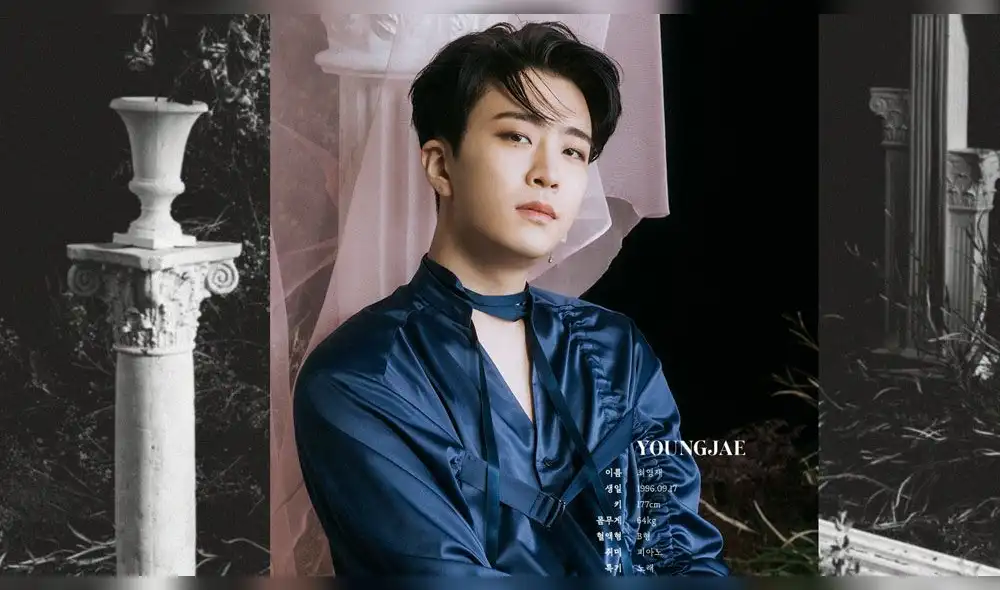 Desliza para ver más imágenes de Youngjae de GOT7. Foto: JYP Entertainment