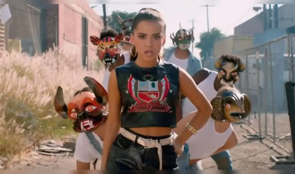 La recordada actriz de "Dora y la ciudad perdida" estrenó su primer videoclip inspirado en nuestro país. Foto: Captura.