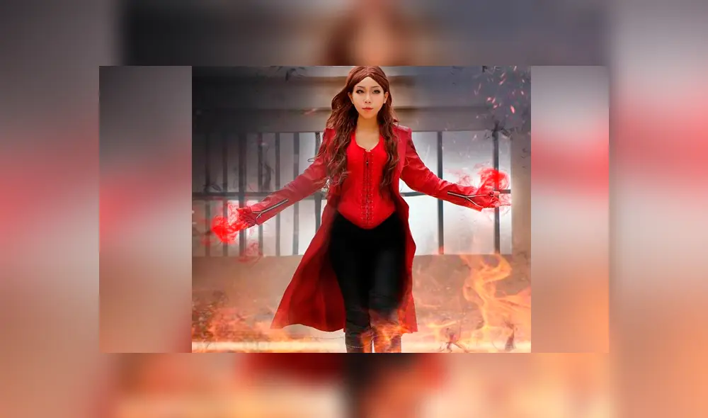 Instagram: Luce atrevido cosplay de Scarlet Witch y fans aseguran que es más bella que Elizabeth Olsen [FOTOS]