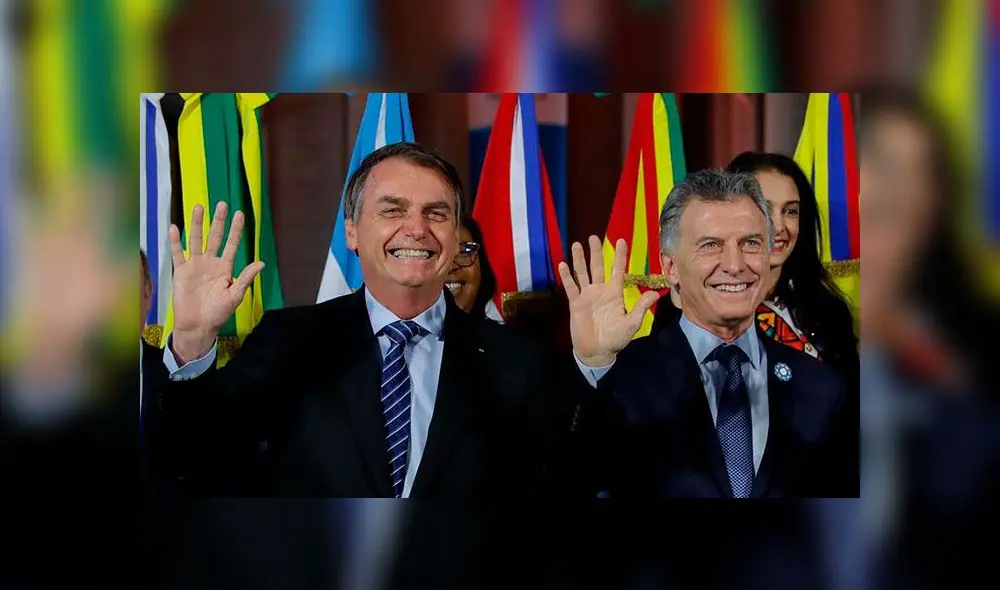 El presidente de Brasil, Jair Bolsonaro, asumió la presidencia del Mercosur. Foto: EFE El presidente de Brasil, Jair Bolsonaro, asumió la presidencia del Mercosur. Foto: EFE