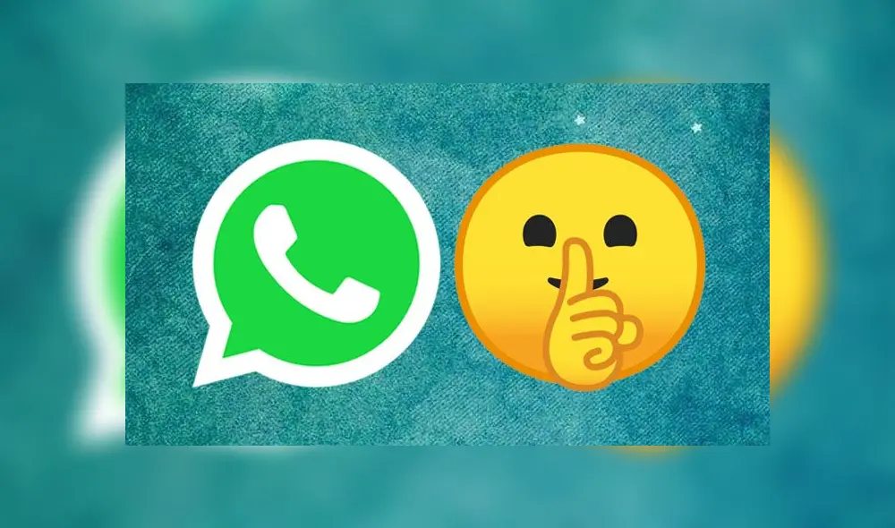 El emoji de WhatsApp de la cara que pide silencio. El emoji de WhatsApp de la cara que pide silencio.