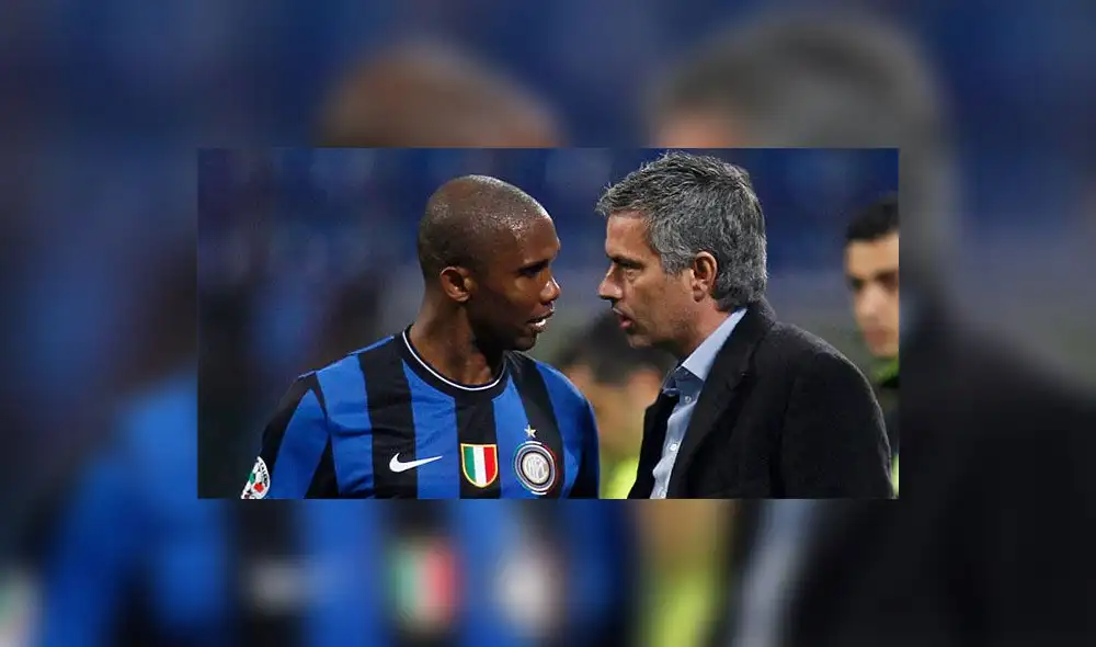 Eto'o ganó su tercera Champions League bajo el mando de Mourinho en el Inter de Milán. Eto'o ganó su tercera Champions League bajo el mando de Mourinho en el Inter de Milán.
