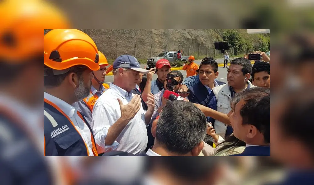 Alcalde pide que se tomen medidas que busquen soluciones duraderas y no momentáneas. (Foto: Jéssica Merino / La República) Alcalde pide que se tomen medidas que busquen soluciones duraderas y no momentáneas. (Foto: Jéssica Merino / La República)