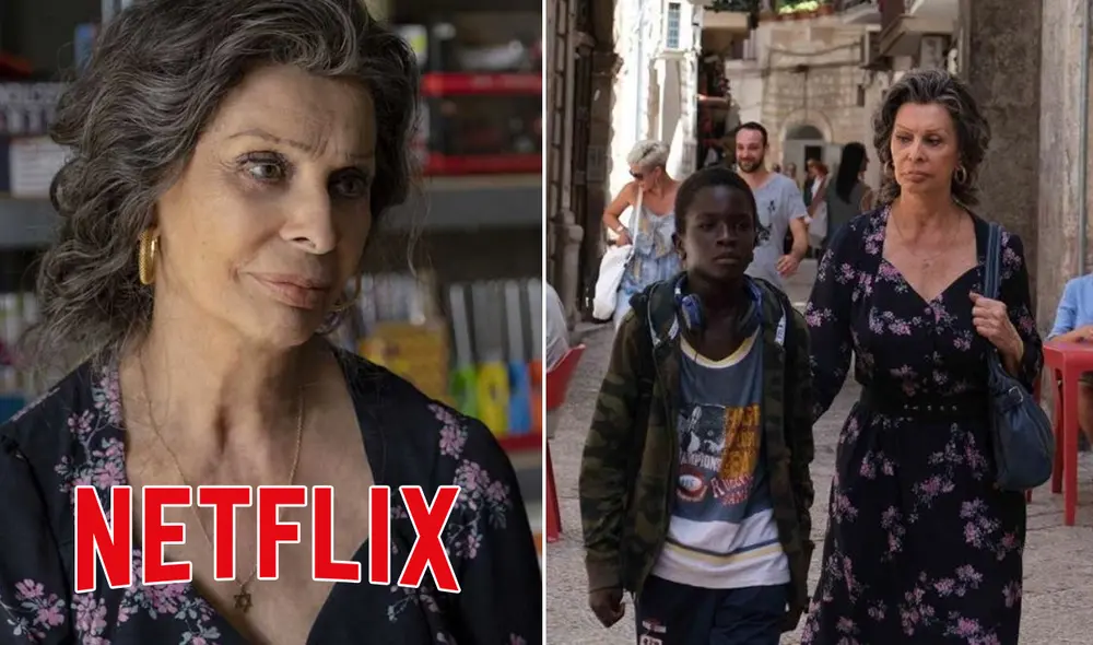 La vida ante si, la nueva película de Sofía Loren para Netflix. Foto: Netflix La vida ante si, la nueva película de Sofía Loren para Netflix. Foto: Netflix