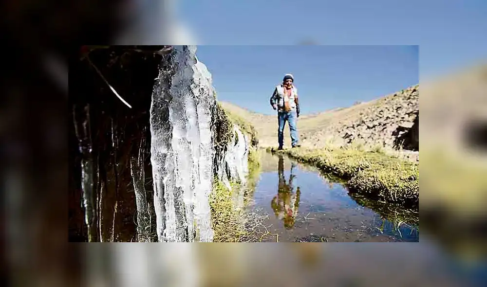 Puno: Senamhi pronostica intensas heladas en el Altiplano