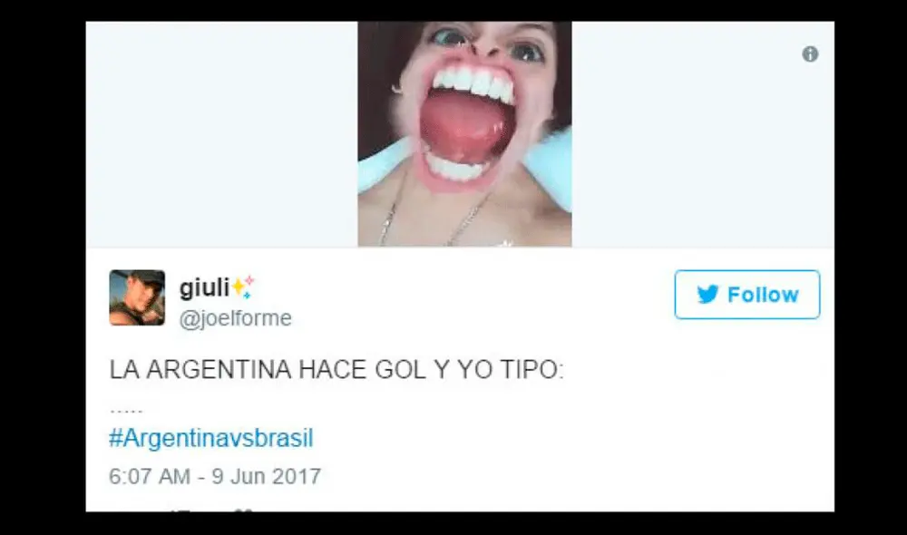 Diviértete con los mejores memes de la previa del clásico sudamericana entre Brasil vs. Argentina por la Copa América 2019. | Foto: Twitter Diviértete con los mejores memes de la previa del clásico sudamericana entre Brasil vs. Argentina por la Copa América 2019. | Foto: Twitter