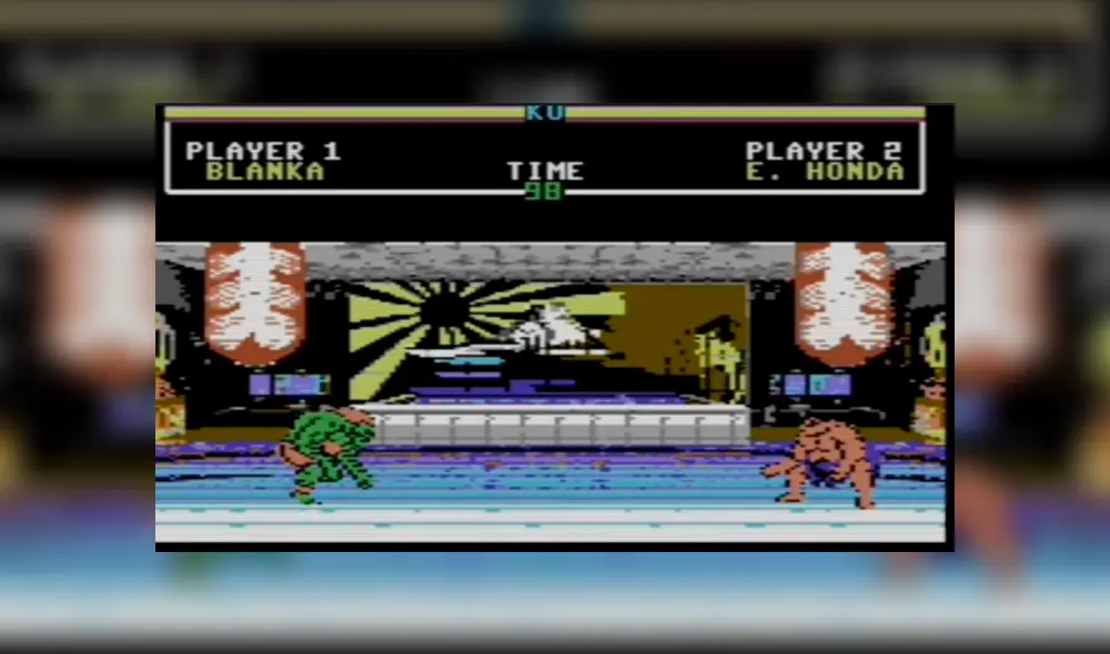 Las versiones de Street Fighter II para las computadoras de la época eran ciertamente de las más infames. Imagenes: Nostalgia Nerd/YouTube.