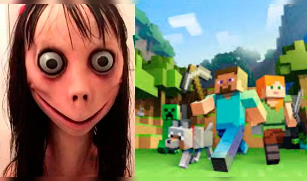 WhatsApp: ‘Momo’ aparece en Minecraft y aterroriza a jugadores [VIDEO]