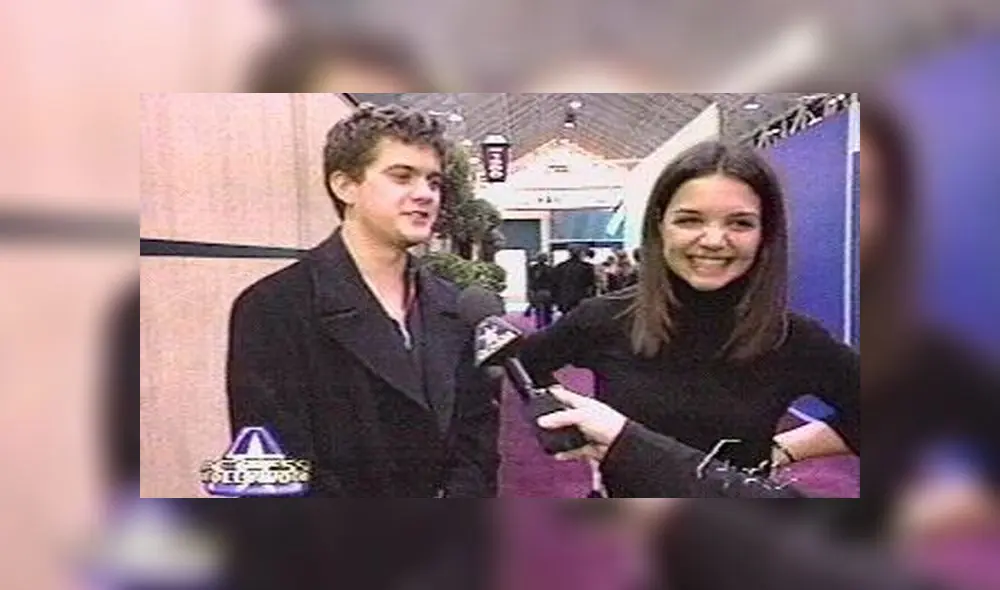 Joshua Jackson y Katie Holmes se conocieron en el drama adolescente Dawson’s Creek. (Foto: Fan Pop)