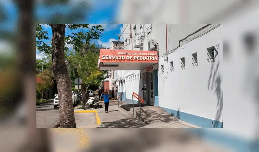 Hospital Mario Larrain de Berisso, donde ocurrió el incidente. Fuente: Radio La 100.