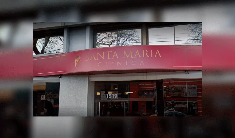 Clínica Santa María de Mendoza, donde se produjo el error. Su director indica que ya se conversó con la familia. Foto: Google Maps / Todo Noticias.