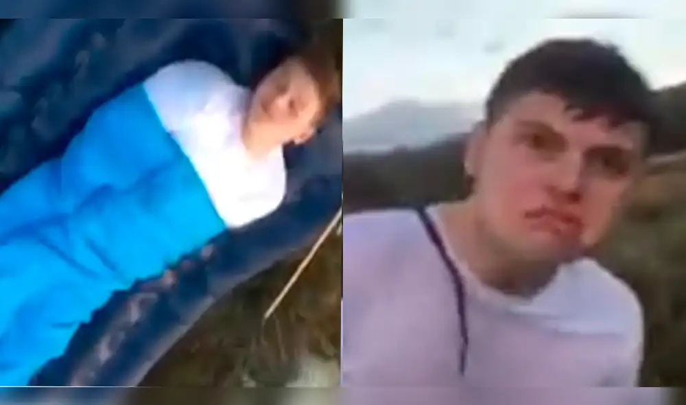 Facebook: Fue a acampar, pero jamás imaginó dónde despertaría [VIDEO]