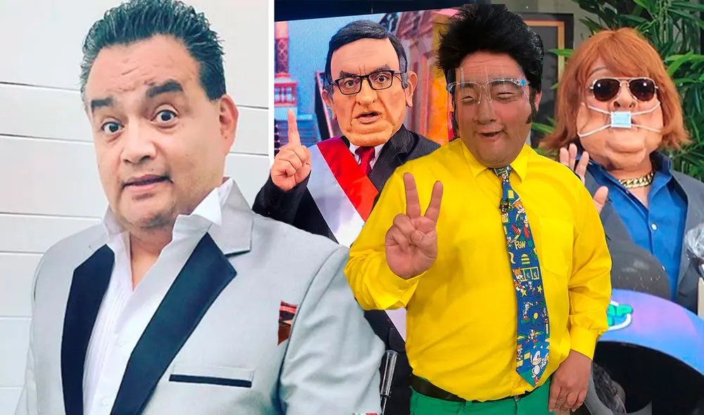 Jorge Benavides contó las duras criticas que recibió por sus imitaciones. Crédito: composición JB / La República Jorge Benavides contó las duras criticas que recibió por sus imitaciones. Crédito: composición JB / La República