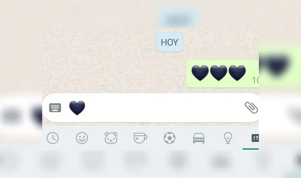 Este singular emoji de WhatsApp se aprobó como parte de Unicode 9.0 en 2016.