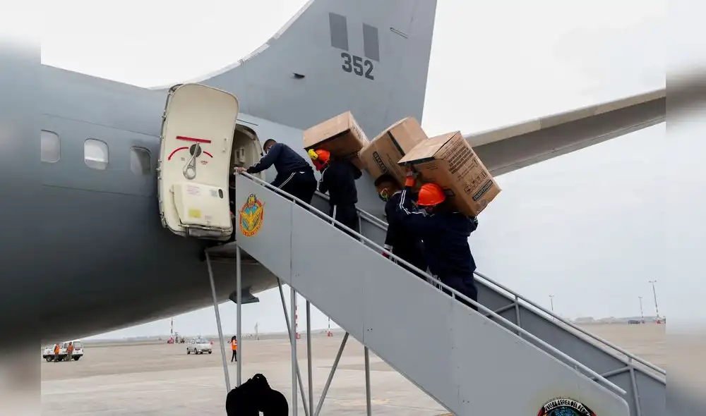 Toneladas de productos de seguridad llegaron a Madre de Dios.  Foto: Andina.
