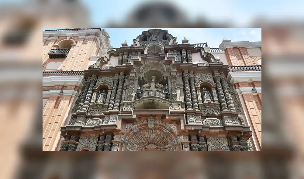 Fachada de la iglesia de La Merced. Fachada de la iglesia de La Merced.