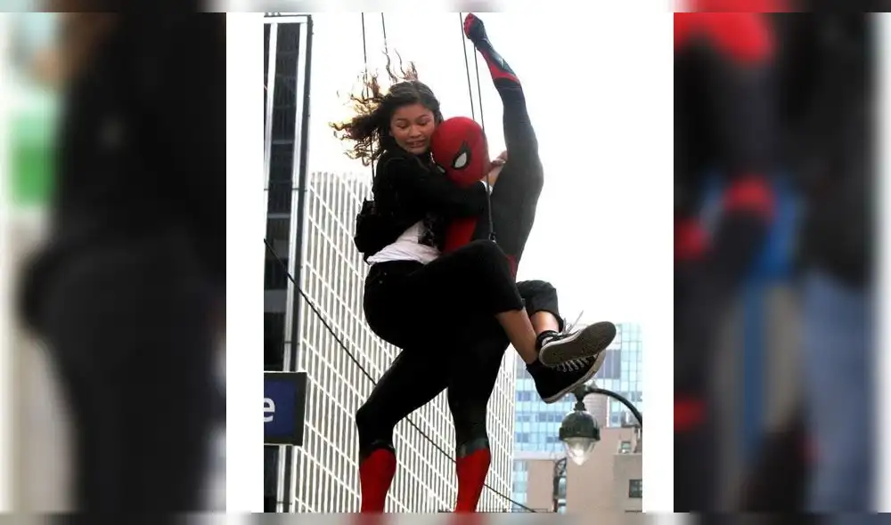 'Spiderman: Lejos de casa': filtran video del rodaje y revelan un nuevo traje