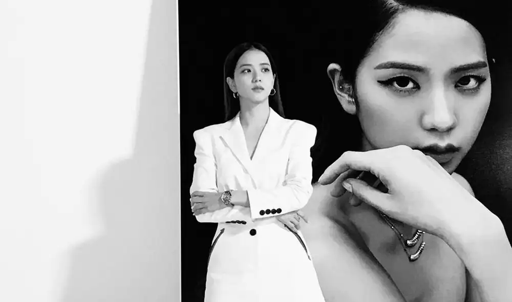 Desliza para ver más fotos de Jisoo de BLACKPINK. Foto Instagram