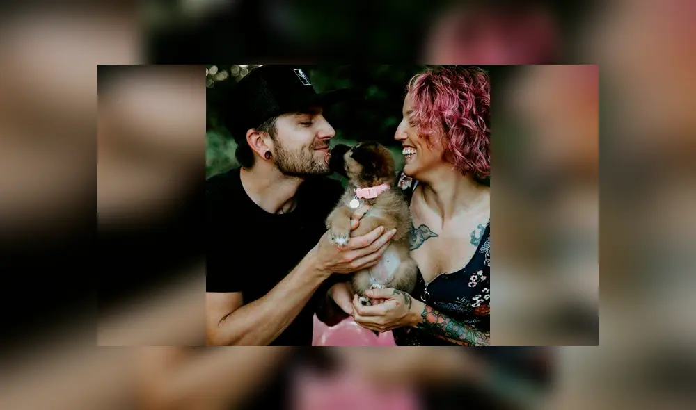 Desliza las imágenes hacia la izquierda para apreciar la tierna sorpresa que armó una pareja tras adoptar a una perrita. Fotos: Captura. Desliza las imágenes hacia la izquierda para apreciar la tierna sorpresa que armó una pareja tras adoptar a una perrita. Fotos: Captura.