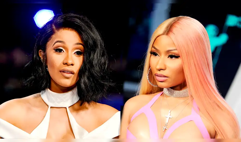 Nicki Minaj y Cardi B: lo que no se vio de la pelea entre raperas [FOTOS y VIDEOS]
