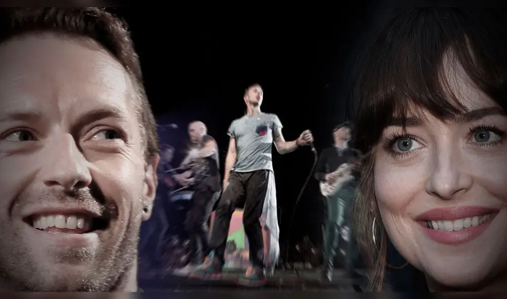 Dakota Johnson dirige videoclip de su pareja Chris Martin, líder de Coldplay 