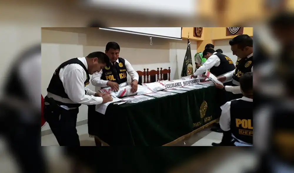 Aquí la lista de propietarios de los 88 celulares robados y recuperados por la Policía en Arequipa [DOCUMENTO Y VIDEO]