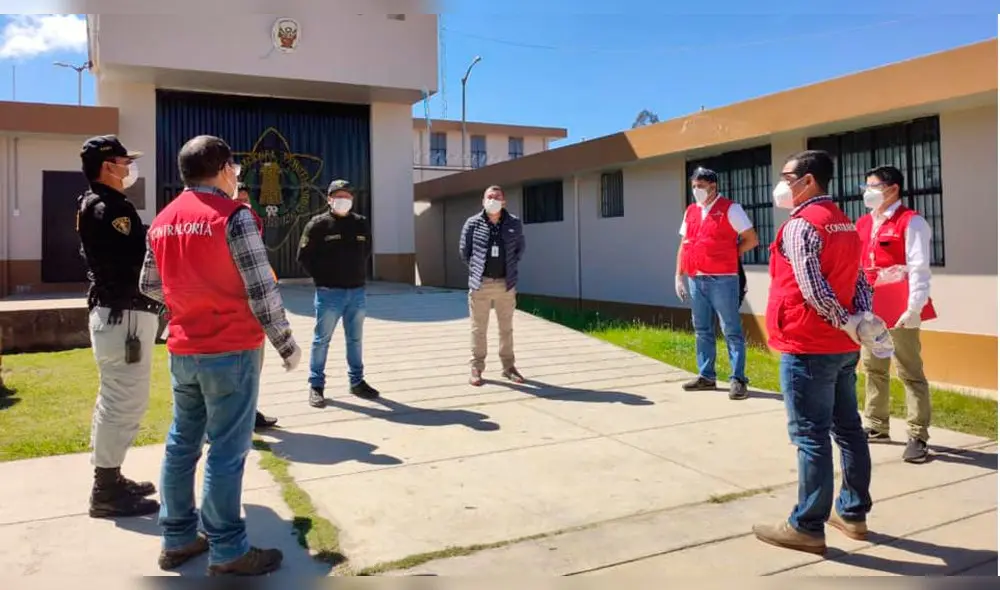 Contraloría en el penal de Chachapoyas