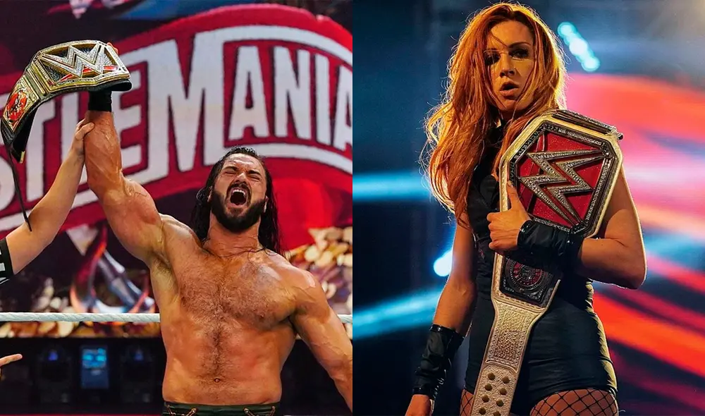 WWE celebrará este lunes el episodio de RAW al día siguiente de Wrestlemania. Foto: WWE/Composición