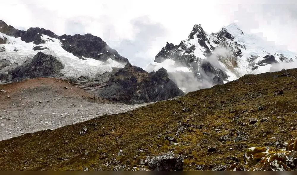 PELIGRO LATENTE. Deglaciación del nevado Salkantay podría provocar un nuevo aluvión en el distrito de Santa Teresa.