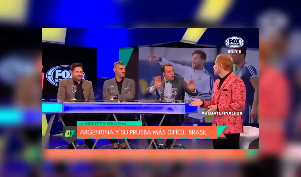 Daniel Avellaneda, periodista de Fox Sports, aseguró que le tiene miedo a la selección chilena.