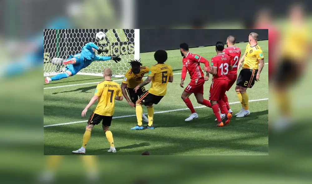 Bélgica vs Túnez: Dylan Bronn descuenta de cabeza y pone el 2-1 [VIDEO]