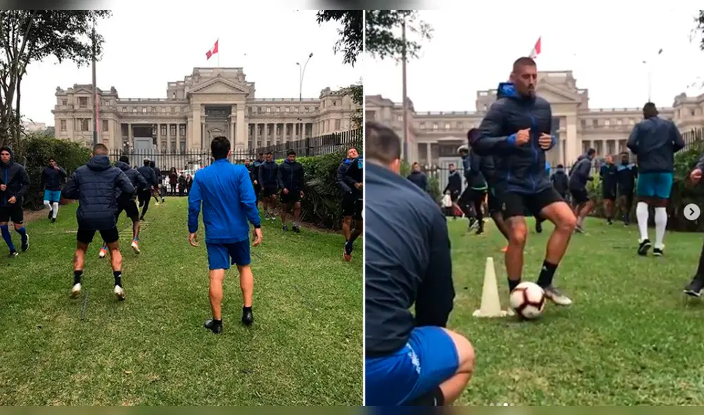 Copa Sudamericana 2019: Zulia entrenó en jardín del hotel antes de eliminar a Sporting Cristal.