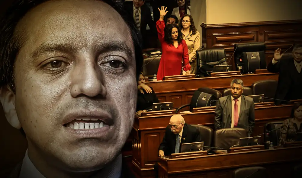 Gilbert Violeta es el vocero de la bancada Contigo. Composición: La República. Gilbert Violeta es el vocero de la bancada Contigo. Composición: La República.