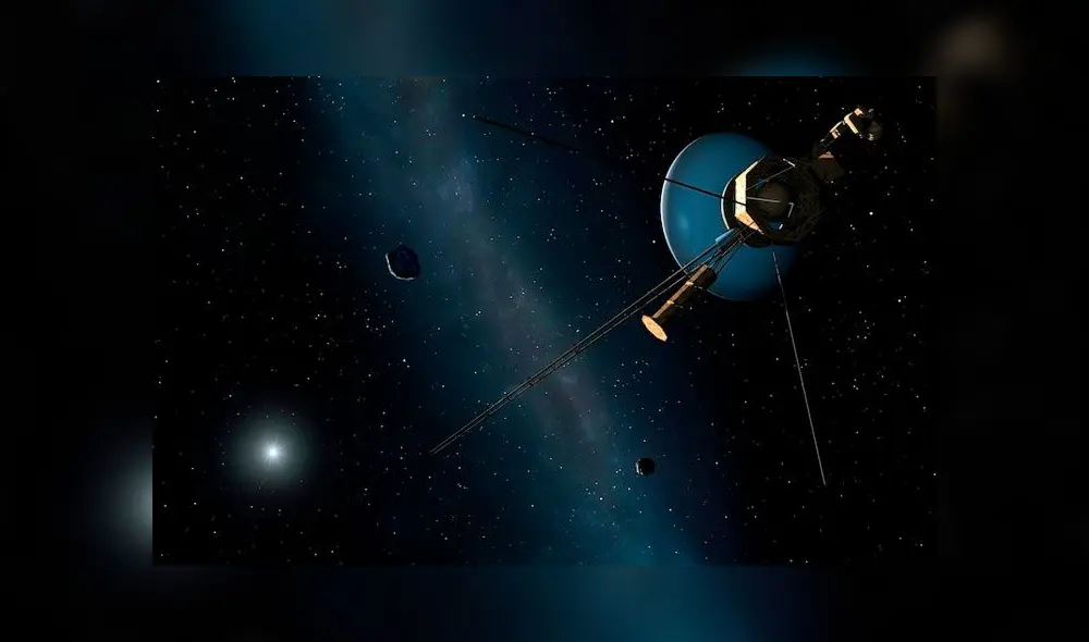 La Sonda Voyager 2 lleva 42 años viajando por el espacio. Foto: Sciencephoto. La Sonda Voyager 2 lleva 42 años viajando por el espacio. Foto: Sciencephoto.