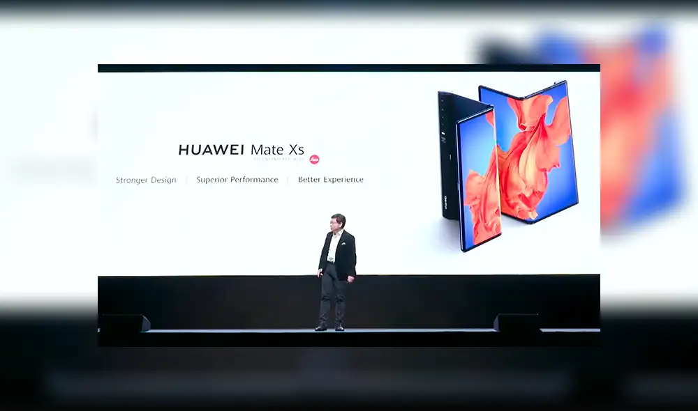 Presentación oficial del Huawei Mate Xs. Presentación oficial del Huawei Mate Xs.