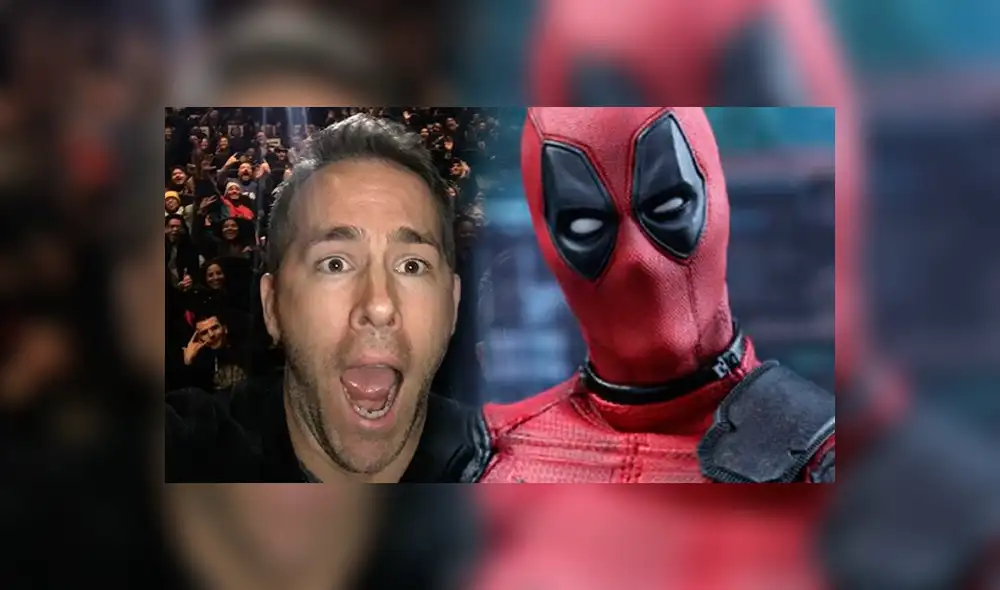Ryan Reynolds muestra cómo se ve el traje de Deadpool detrás de cámara