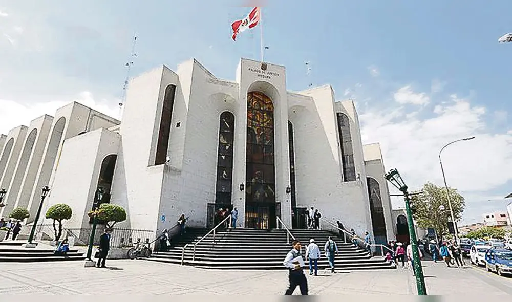 Corte Arequipa. Voceros señalan que es parte de trabajo remoto. Corte Arequipa. Voceros señalan que es parte de trabajo remoto.