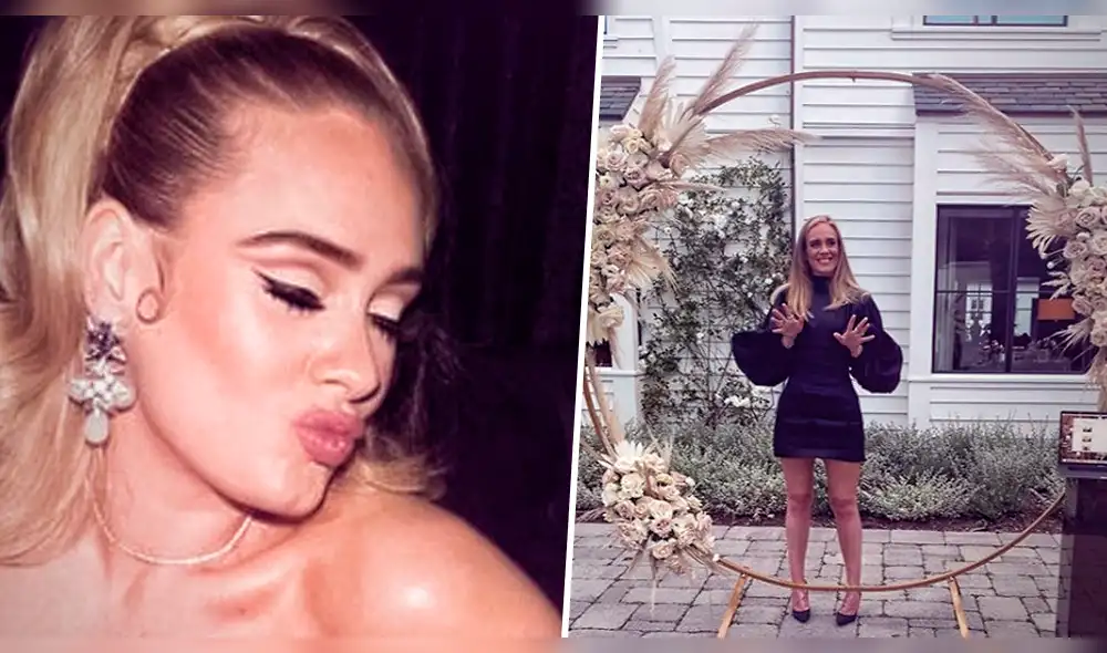 Adele celebra sus 32 años con una impresionante foto donde luce extremadamente delgada en Instagram Adele celebra sus 32 años con una impresionante foto donde luce extremadamente delgada en Instagram