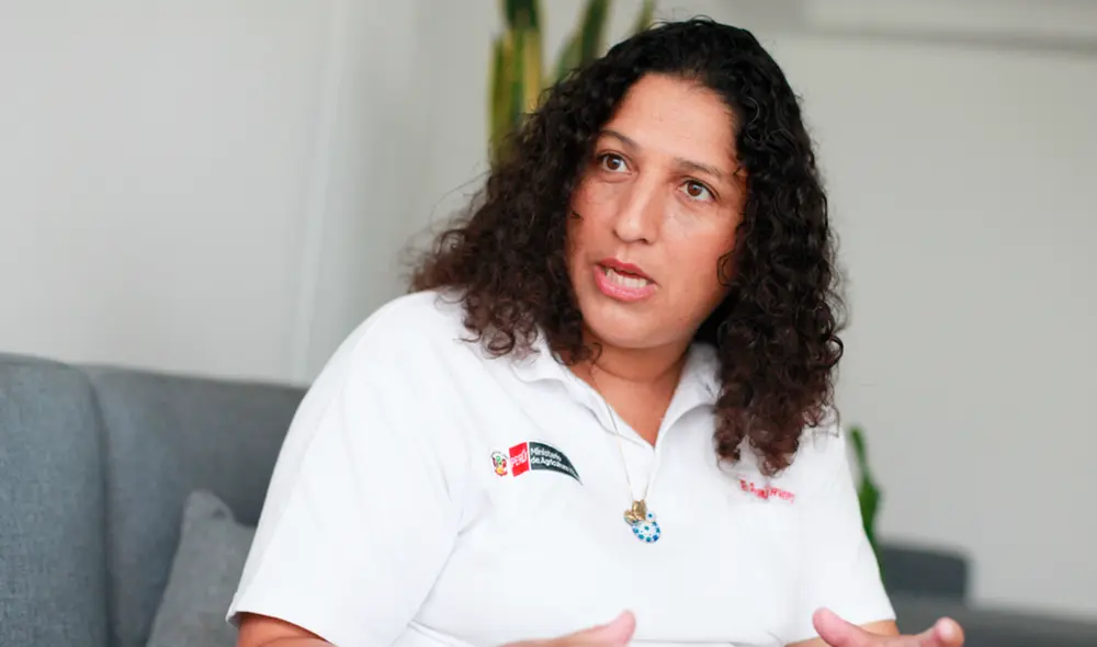 Fabiola Muñoz fue nombrada ministra del Ambiente el pasado 3 de octubre, tras la disolución del Congreso. Anteriormente liderada la cartera de Agricultura y Riego. Foto: La República.